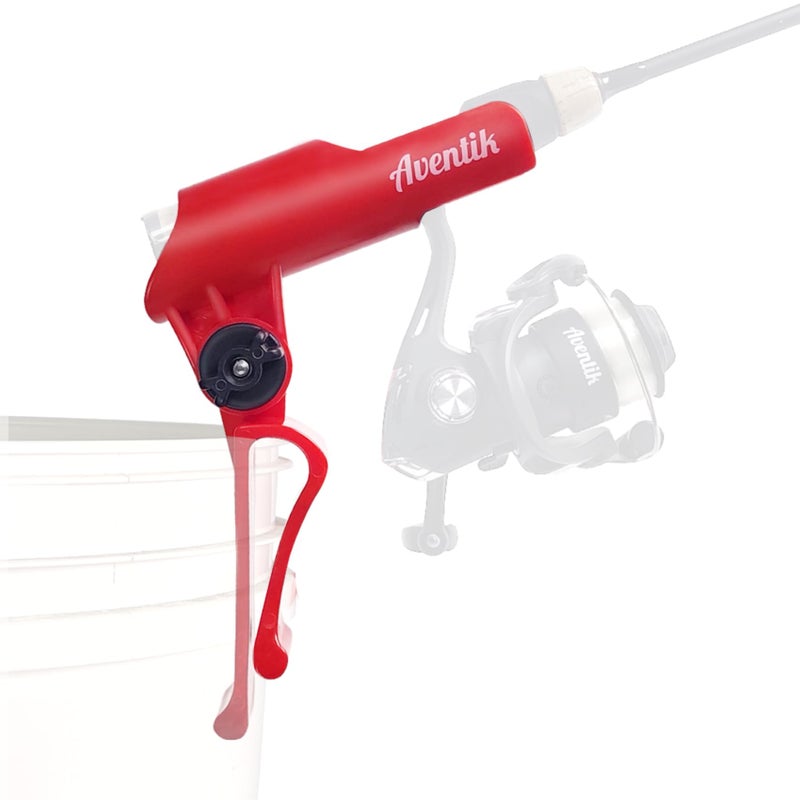 EUPHENG Aventik Adjustable Bucket Rod Holder(Red 4pcs) - Image 1